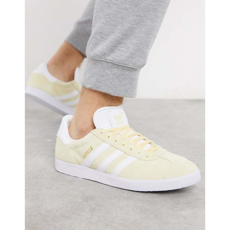 Adidas gazelle outlet off white suede