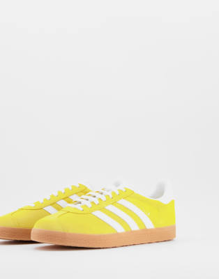 yellow gazelle trainers
