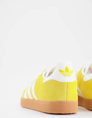 yellow gazelle trainers