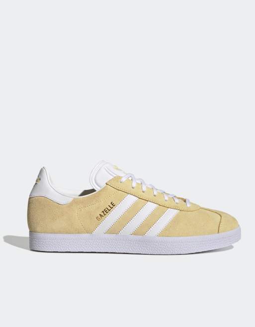 adidas Originals Gazelle trainers in yellow