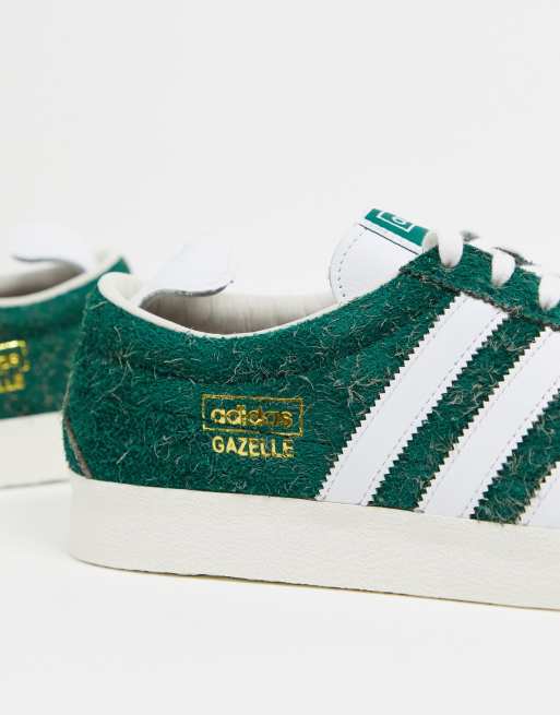 Adidas gazelle vintage green sales