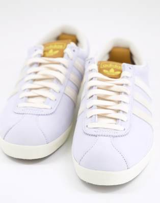 adidas pale blue gazelle trainers
