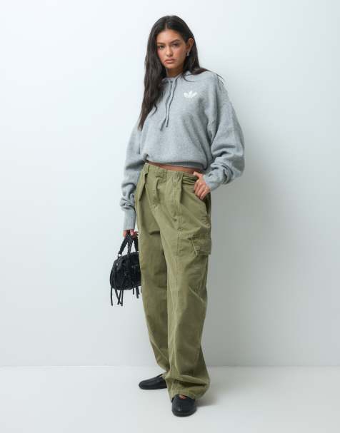 adidas Originals gebreide hoodie in grijs - view 1