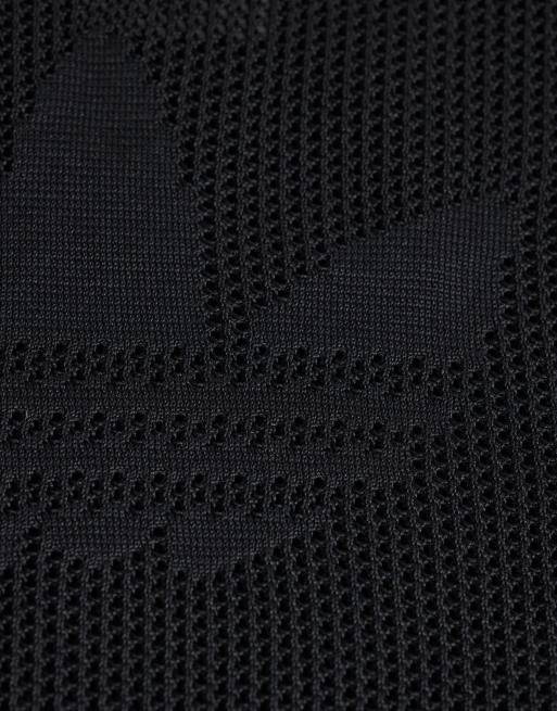 adidas Originals gehäkelte Tote-Bag in Schwarz, 3 von 4