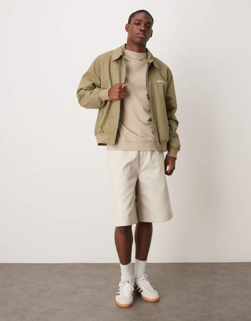 adidas Originals – Gewebte Jacke in Khaki, 4 von 4