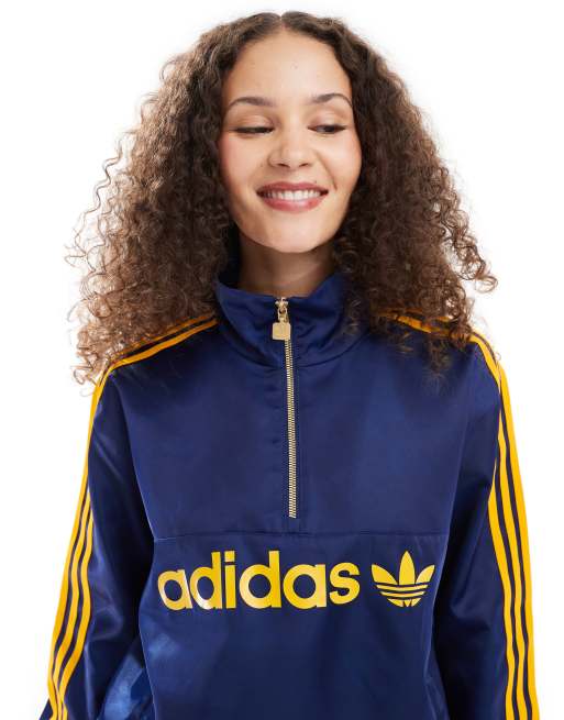 Adidas originals navy jacket sale