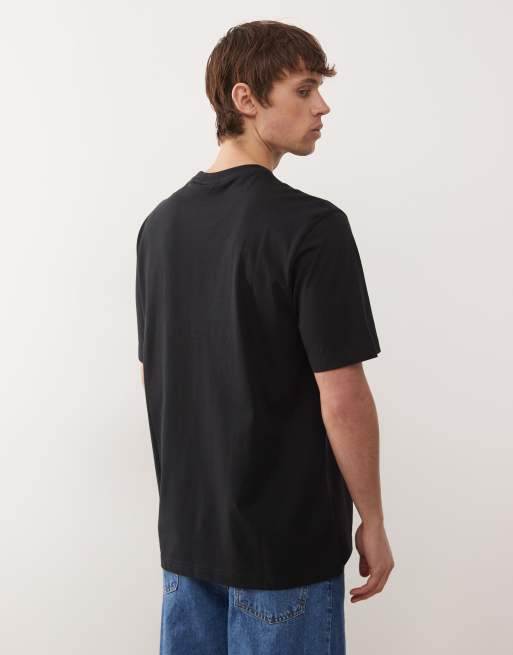 adidas Originals – Gfx – College-T-Shirt in Schwarz, 3 von 5