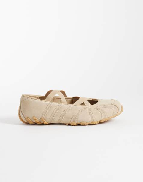 adidas Originals Ghost Sprint ballet flats in beige - view 1