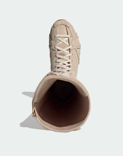 adidas Originals Ghost sprint boots in magic beige / magic beige, 2 di 4