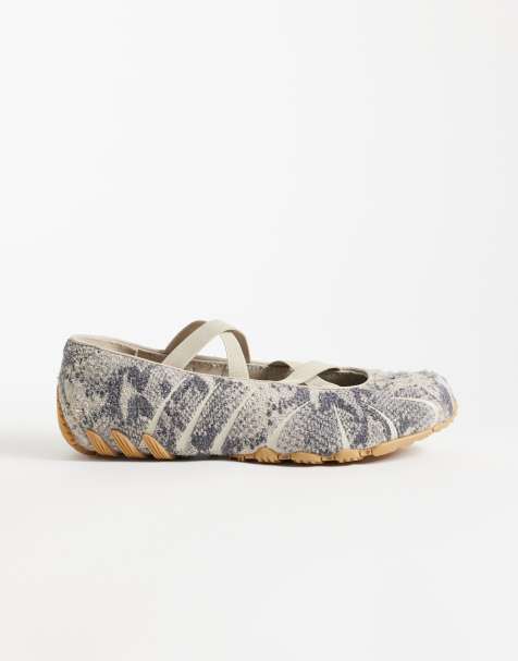 adidas Originals Ghostsprint ballerina i slangemønster - view 1