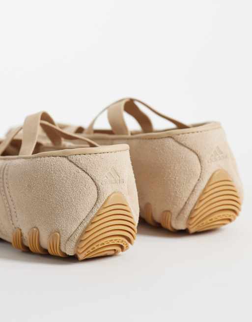 adidas Originals Ghostsprint ballet flat in beige , 2 of 5
