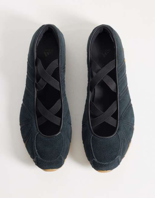adidas Originals – Ghostsprint – Czarne balerinki , 3 z 5