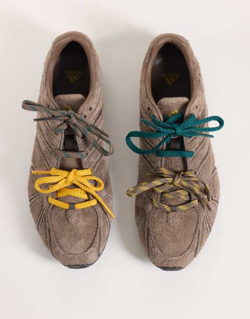 adidas Originals Ghostsprint Sneaker in Braun mit doppelten Schnürsenkeln, 2 von 5