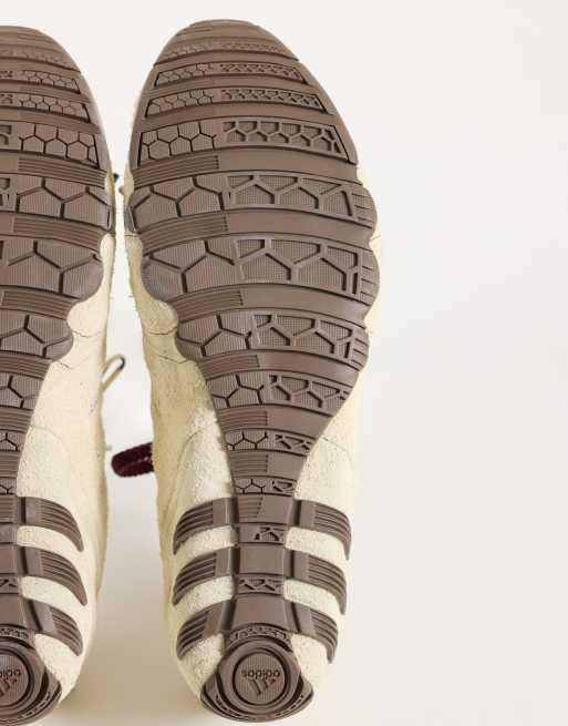 adidas Originals Ghostsprint Sneaker in Wollweiß mit doppelten Schnürsenkeln, 4 von 5