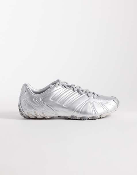 adidas Originals Ghostsprint trainers in silver - view 1