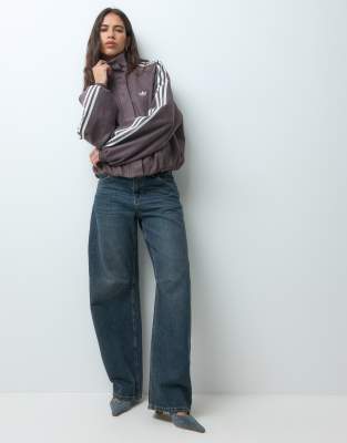 Adidas Donna Marrone Giacca Track "Adilenium" - Immagine 4