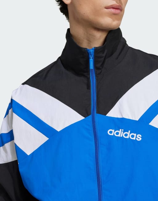 adidas Originals Giacca sportiva blu e nera ASOS