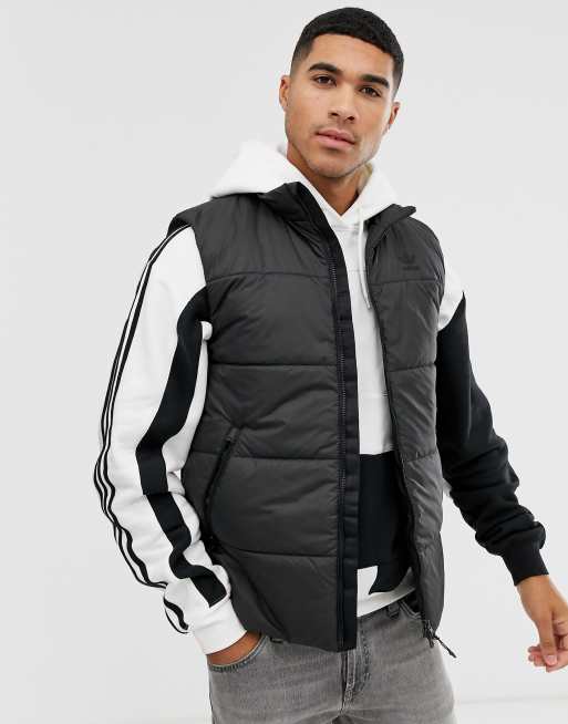 Adidas gilet sale black