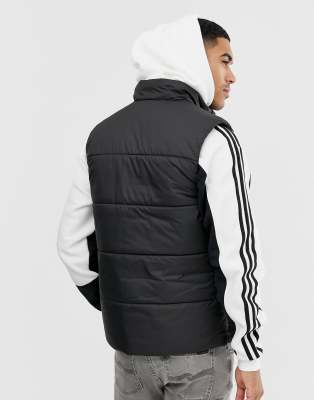 gilet adidas noir et or