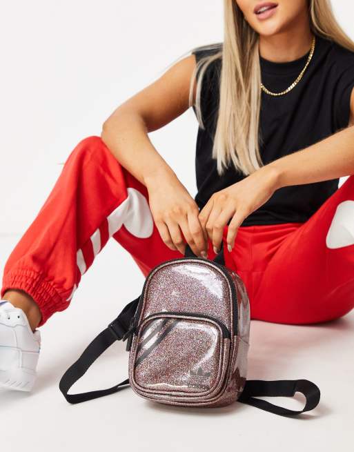 Adidas glitter mini backpack new arrivals