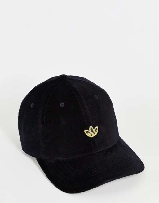 Adidas cap gold store logo