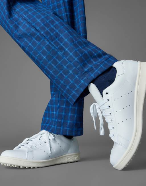 adidas Originals - Golf Archive - Pantaloni blu indaco notte a quadri, 3 di 3