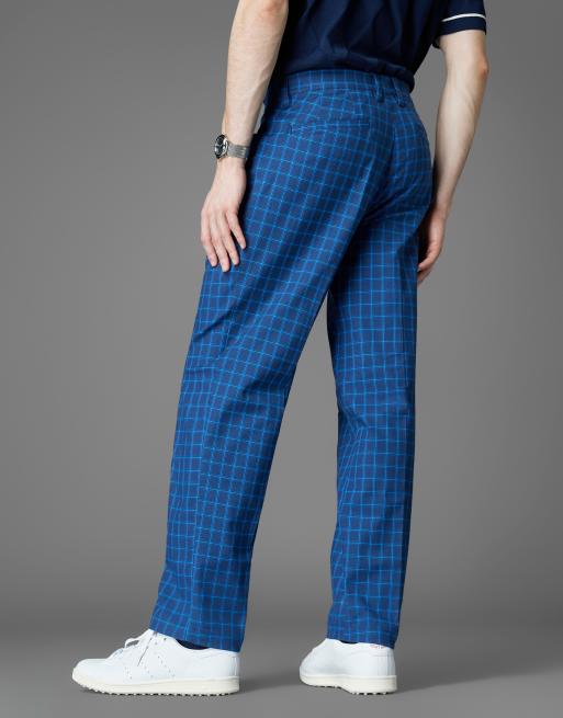 adidas Originals – Golf – Granatowe spodnie w kratę, 2 z 3