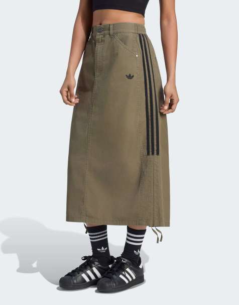 adidas Originals - Gonna parachute color oliva strata - view 1