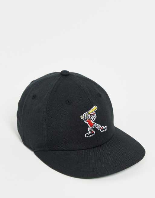 adidas Originals goofy vintage cap in black and green