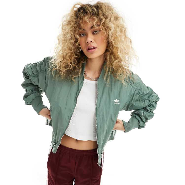 【Adidas コリア】 Oversized Bomber Jacket adidas Originals FASHION OVERSIZED BOMBER - Bomber Jacket