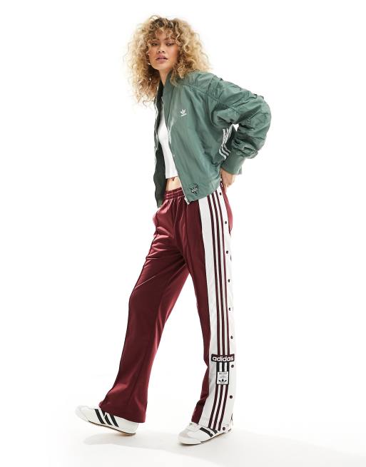 Womens green adidas bomber jacket sale