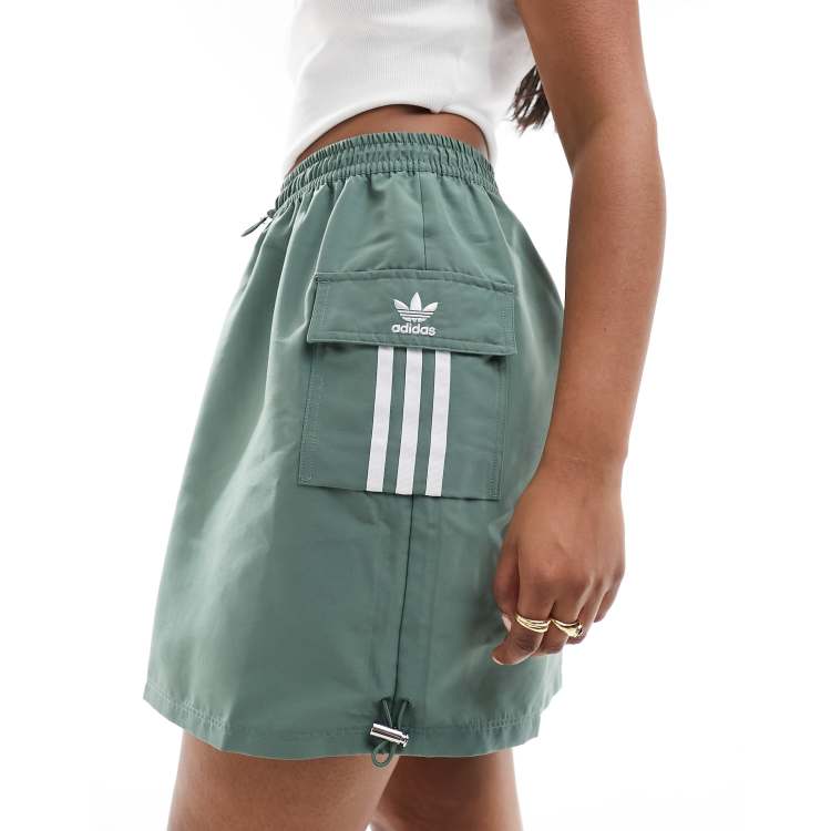 adidas Originals Gorpcore cargo skirt in khaki ASOS