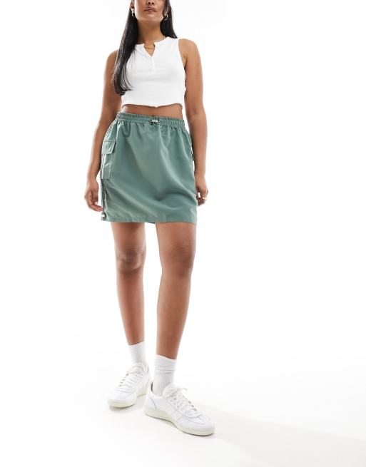 adidas Originals Gorpcore cargo skirt in khaki | ASOS