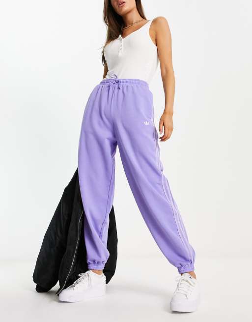 Lilac adidas 2025 track pants