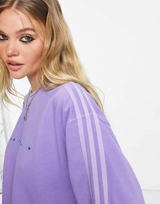 Lavender 2025 adidas sweatshirt