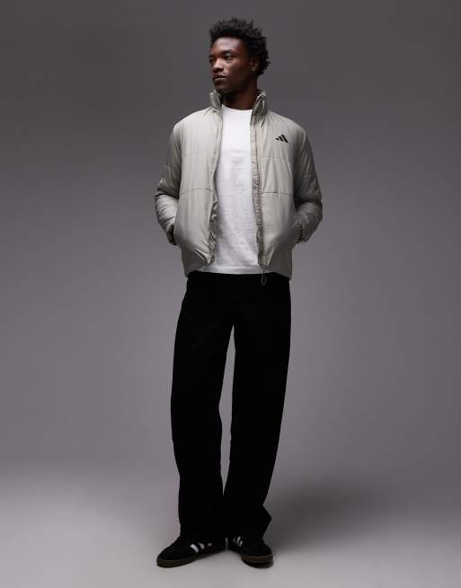 adidas Originals – Grå jacka med tre ränder, 2 av 5