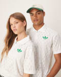 [adidas Originals] adidas Originals Grand Slam tennis polo shirt in white L white