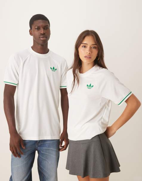 adidas Originals Grand Slam tennis t-shirt in white - view 1