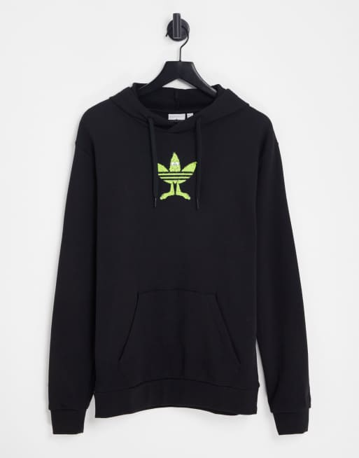 adidas graphic long sleeve hoodie