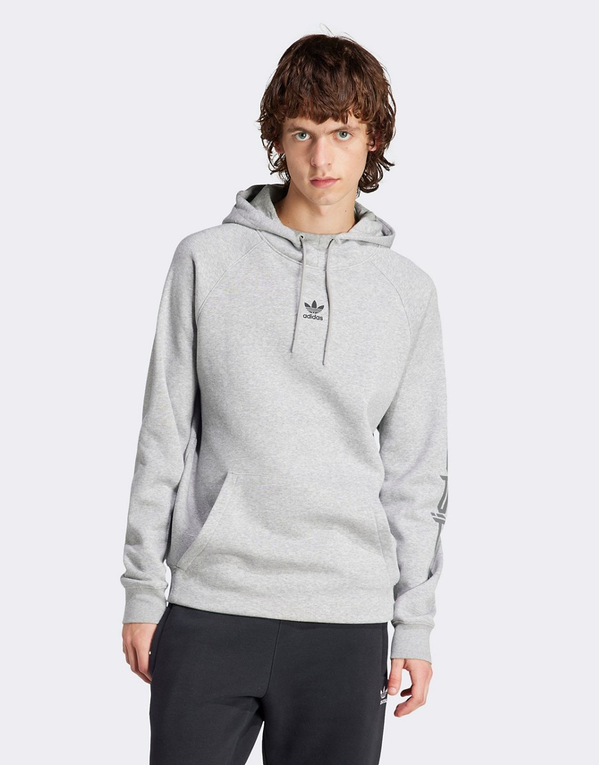 adidas Originals Graphic hoodie in grey