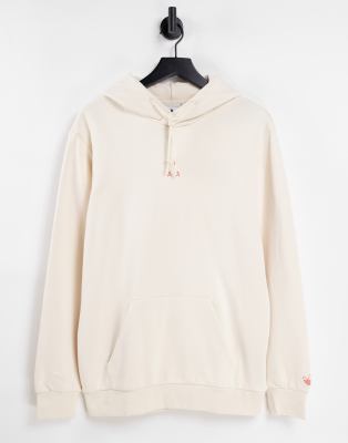 adidas Originals graphic hoodie in off white - ASOS Price Checker