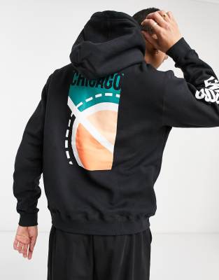 adidas originals graphic overhead hoodie