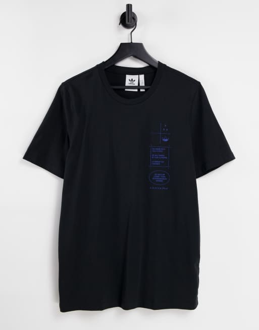adidas Originals graphic t-shirt in black