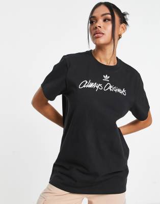 adidas Originals graphic t-shirt in black