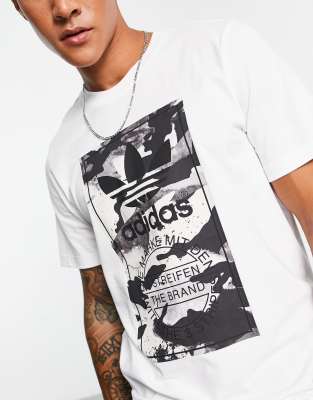 Adidas snow sale camo t shirt