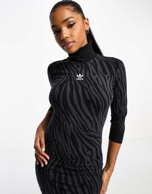 Adidas high neck dress hotsell