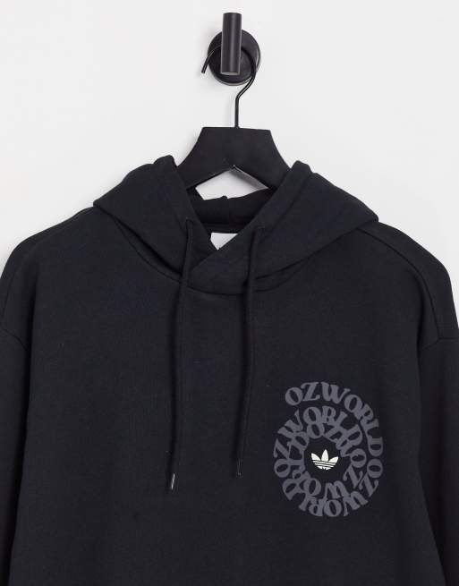 adidas Originals Graphics Ozworld hoodie in black ASOS