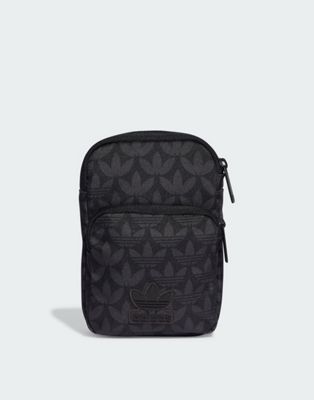 adidas Originals graphics shoulder bag in black