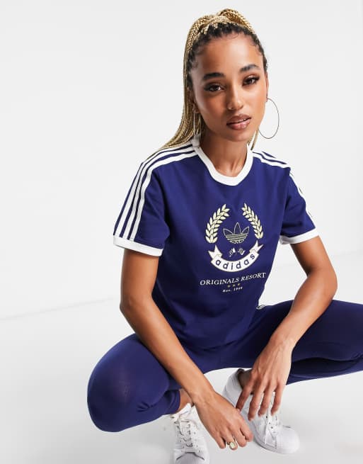 in t-shirt Originals | ASOS navy sky graphics night adidas