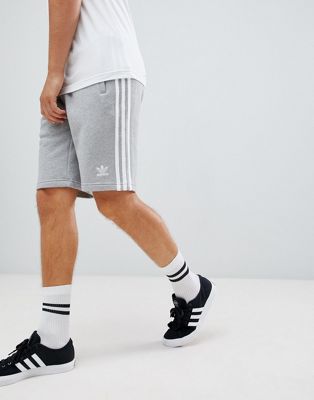 adidas Originals – Graue Jersey-Shorts 